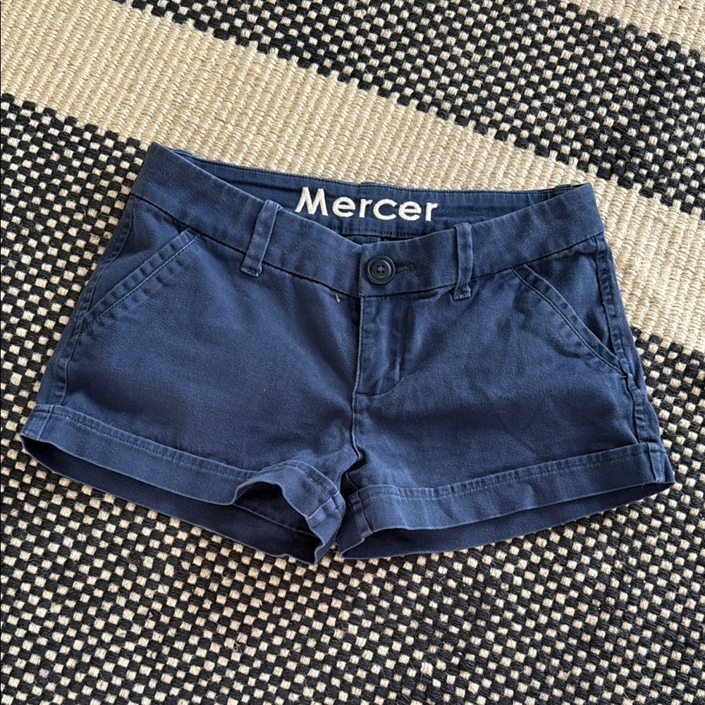 Women's Navy Shorts